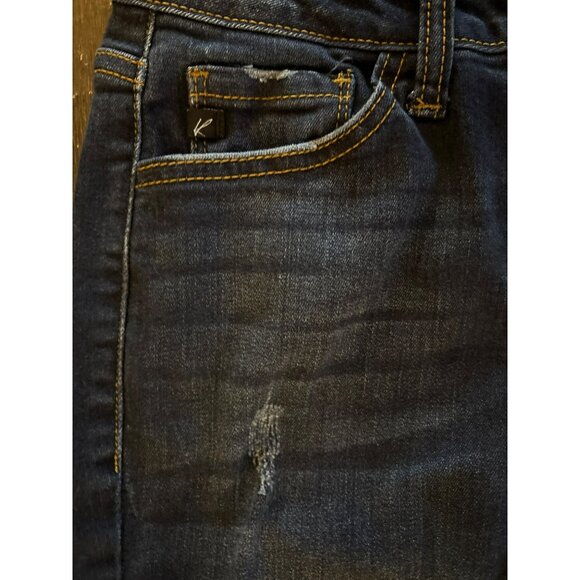 KanCan Curvy Fit High-Rise Distressed Button-Fly Skinny Jeans Size 3/25 - Picture 5 of 10